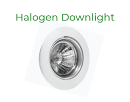 Halogen-downlight